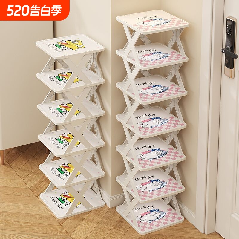 简易鞋架架子小型出租房多层家用门口鞋子新款收纳置物架玄关阳台
