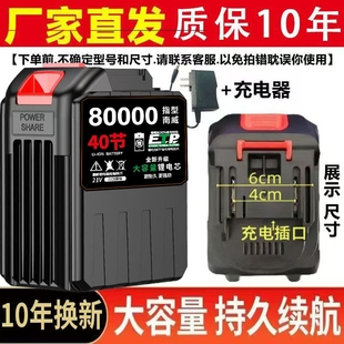 洗车机锂电池21V大容量长续航洗车水枪原装 电池充电器