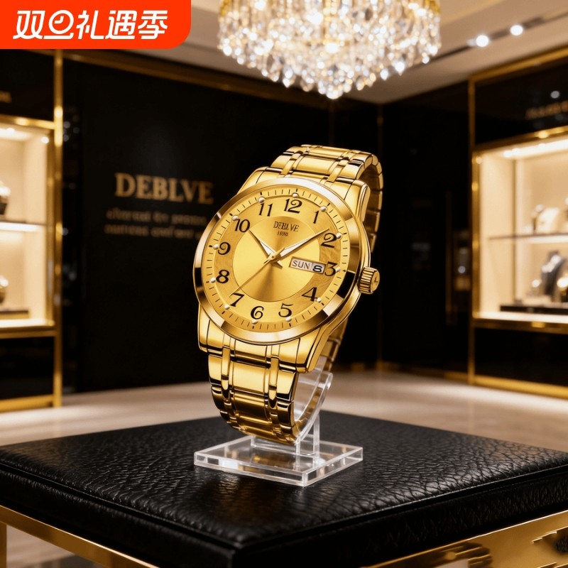 品牌正品手表男概念男士非机械表男款高级感学生运动男表潮腕表男