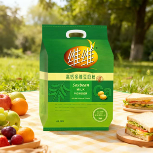 维维高钙多维豆奶粉680g营养豆浆中老年冲调膳食早餐冲饮速溶