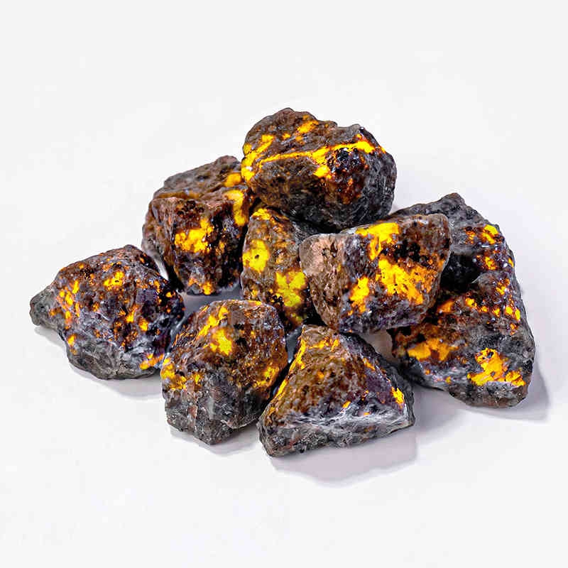 天然火焰石原石扩香石香薰石奇特天然多孔