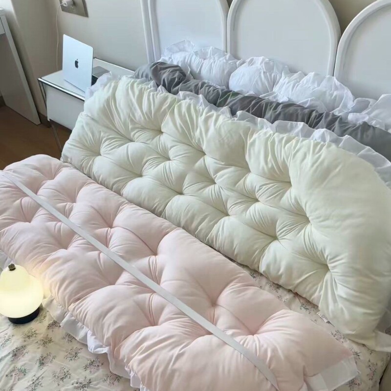 床头靠垫软包床上靠枕宿舍看书卧室靠背榻榻米沙发护腰多场景使用