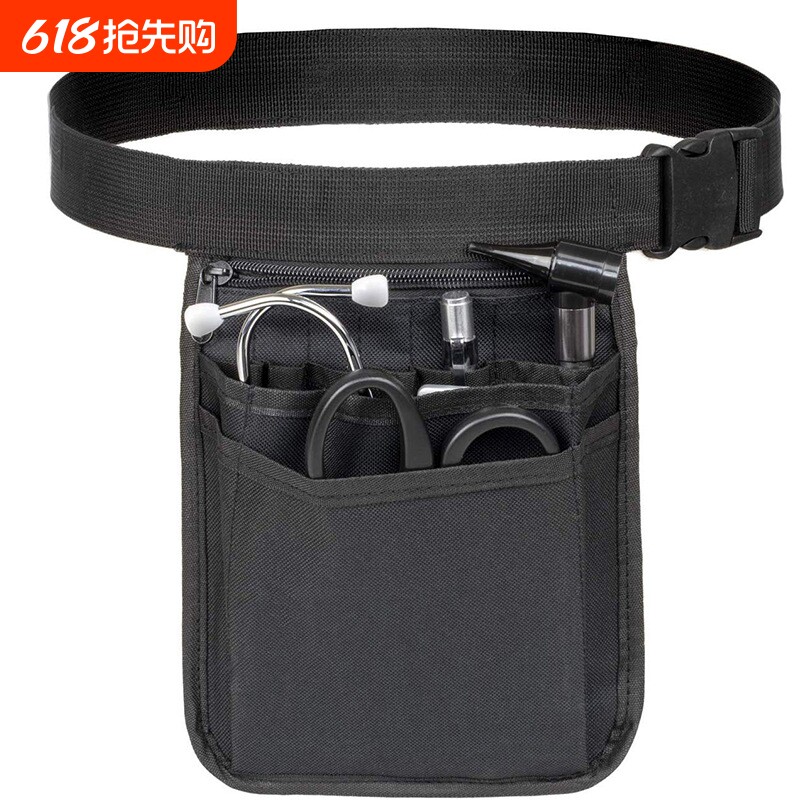 亚马逊护士工具收纳包多功能小号工具腰包工具袋便捷牛津布腰包