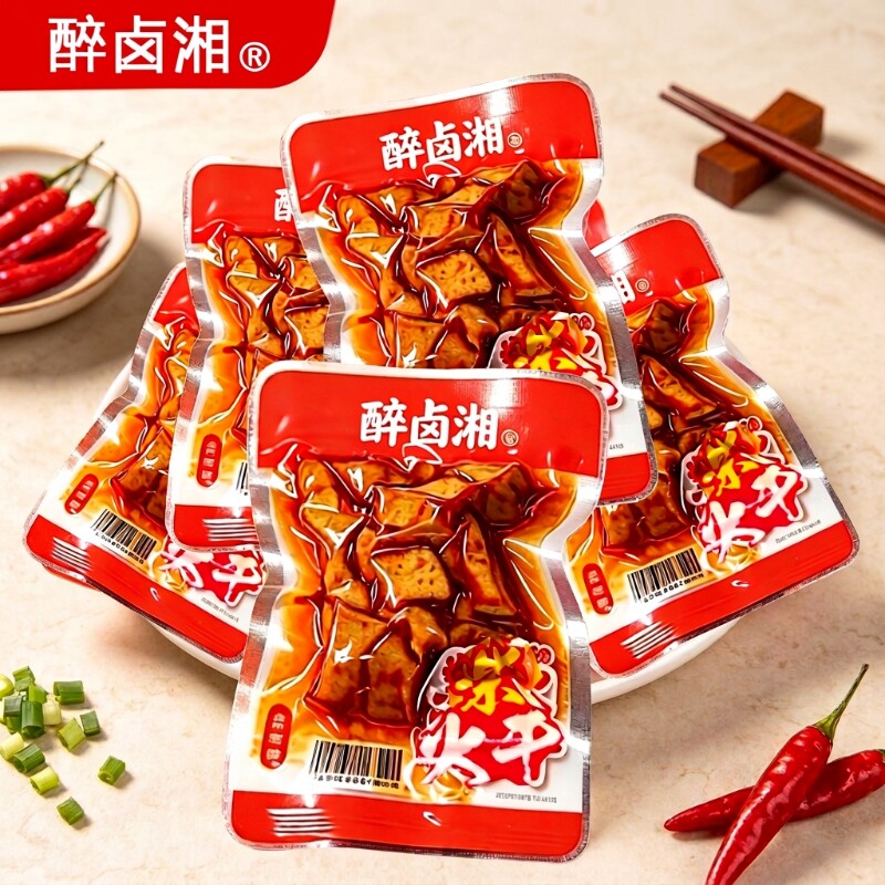 武冈豆干零食湖南特产虎皮捆鸡香干豆腐干解馋香辣休闲小吃零食