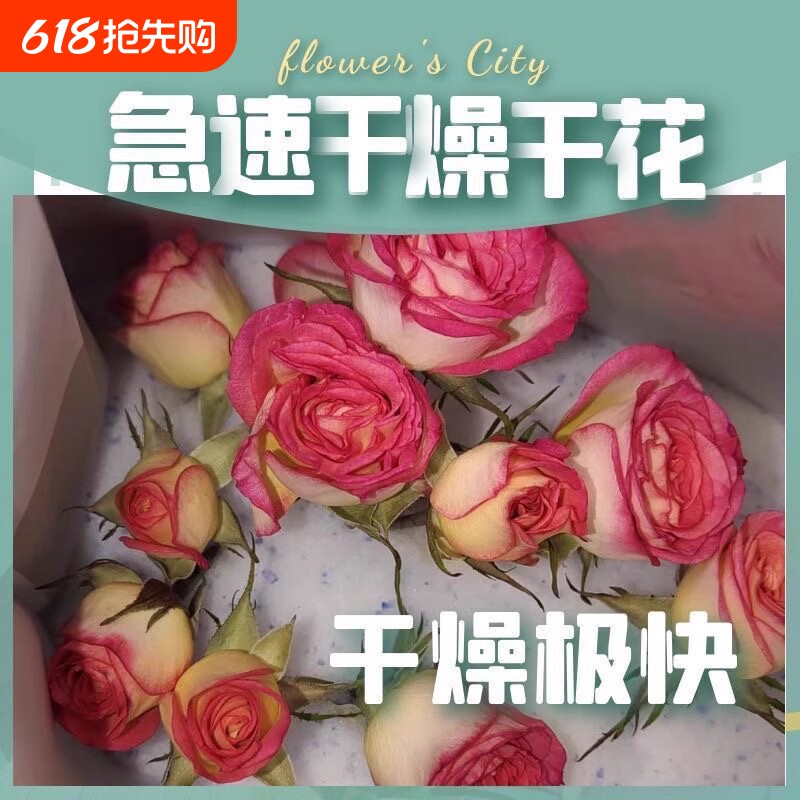 鲜花干燥剂大包永生花制作DIY标本长久玫瑰可微波循环使用