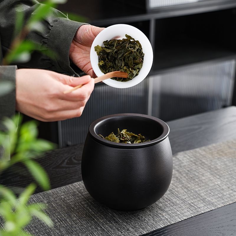 陶瓷茶渣缸桌面家用带过滤水盂废水桶烟灰缸大容量茶洗干湿分离