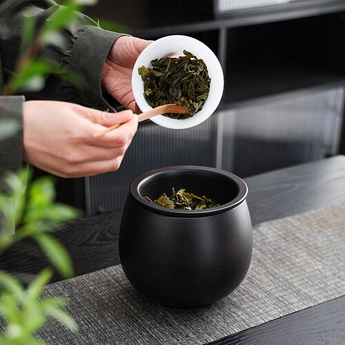 陶瓷茶渣缸桌面家用带过滤水盂废水桶烟灰缸茶洗干湿分离粗陶喝茶