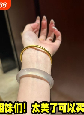 越南素圈手镯设计情人节传承生日礼物送妈妈情人节