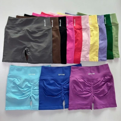 欧美DFYNE蜜桃臀健身impact收腹速干透气高弹力瑜伽外穿三分短裤