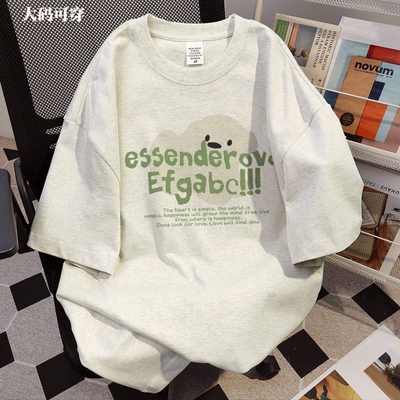 vintage美式纯棉t恤女短袖上衣服