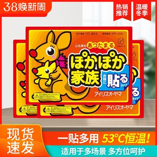 暖宝宝袋鼠暖宝贴自热帖自发热暖贴腰部保暖冬季暖身持久标准家族