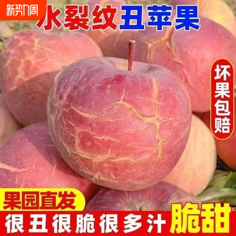 正宗运城丑苹果红富士产地冰糖新鲜当季水果当季脆孕妇整箱批发