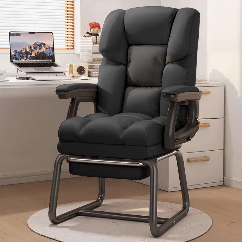 人体工程学可躺电脑椅黑色