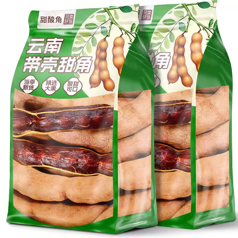 甜酸角云南特产新鲜野生大果罗望子酸角甜角孕妇零食酸豆角果脯