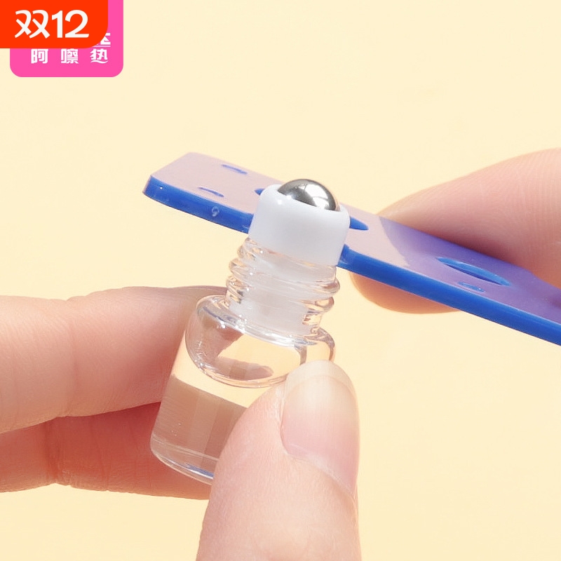 分装瓶/滚珠DB1sn0-透明空瓶子滚珠分装瓶便携小样玻璃精油瓶