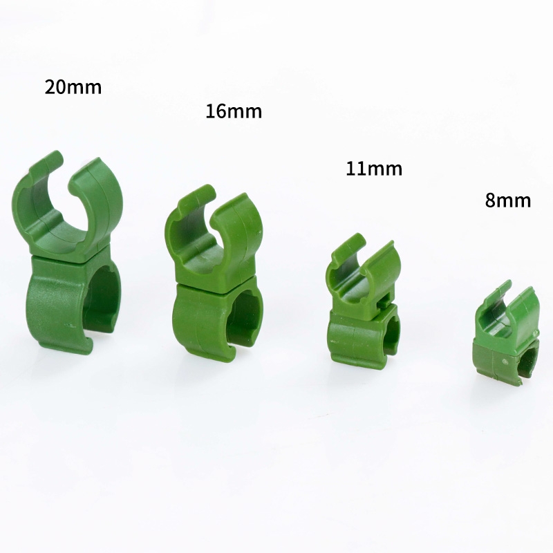 A叉B叉钢丝扣弹簧扣包塑钢管爬藤架配件支撑葡萄架子固定夹子十字