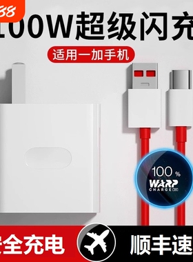 适用一加100原装充电器超级闪充充电头Oneplus一加11/12套装Ace2/Ace3手机supervooc快充10A真我GT5Pro正品