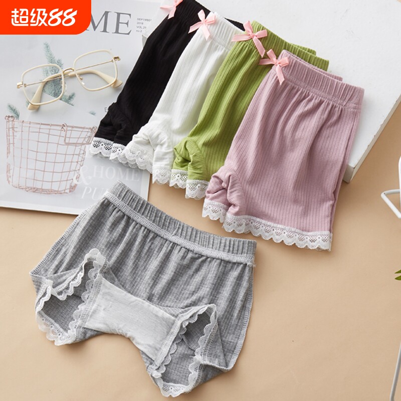 女童安全短裤安全裤莫代尔图片