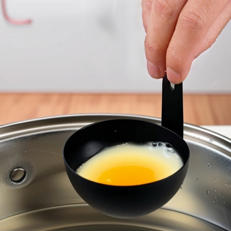 多功能不沾煮蛋器创意早餐煮鸡蛋器有挂钩蒸蛋工具家用厨房小工具