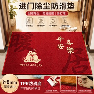 家用简约免洗耐脏防滑可裁剪脚垫