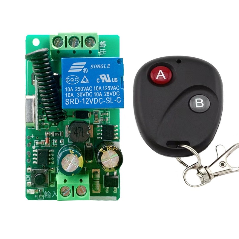 220V单路无线遥控开关LED智能开关 智能家居无线遥控开关