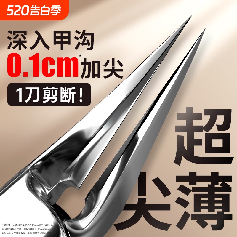专用指甲剪刀套装修脚刀具尖鹰嘴钳剪脚趾男女修甲专用工具斜口钳