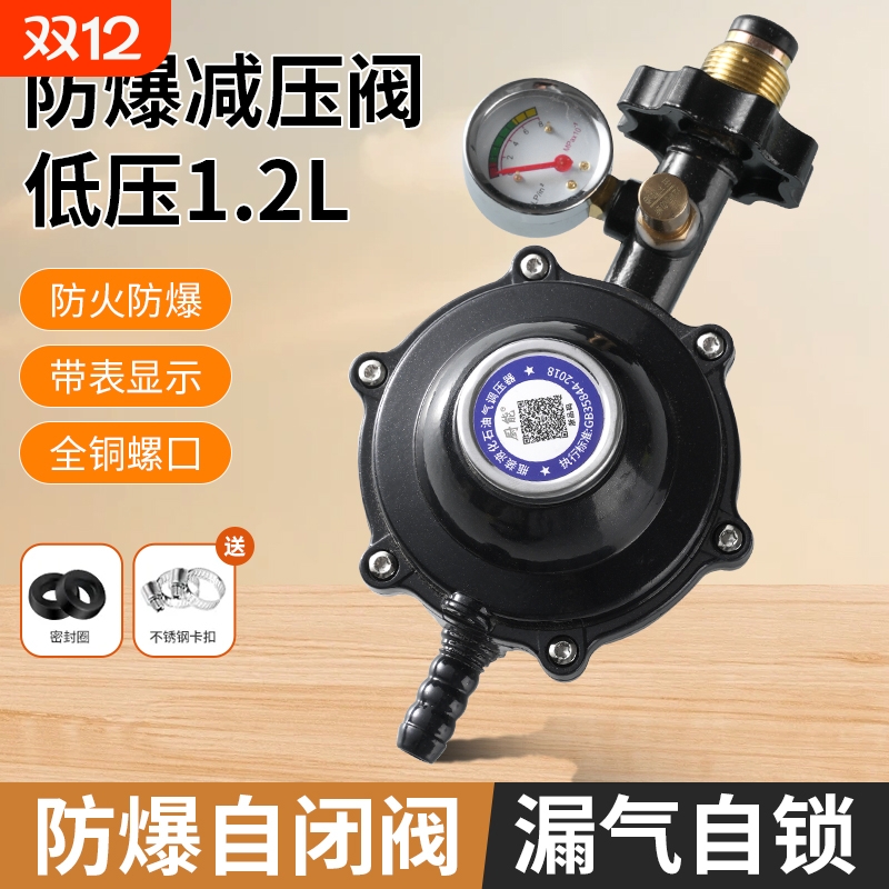 家用国标液化气防爆煤气减压阀煤气罐安全阀自动关闭锁燃气自闭阀