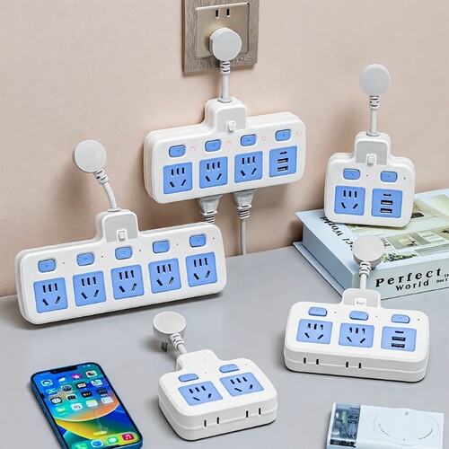 插座正品转换器面板无线排插插排扩展接插头带开关多功能多插位