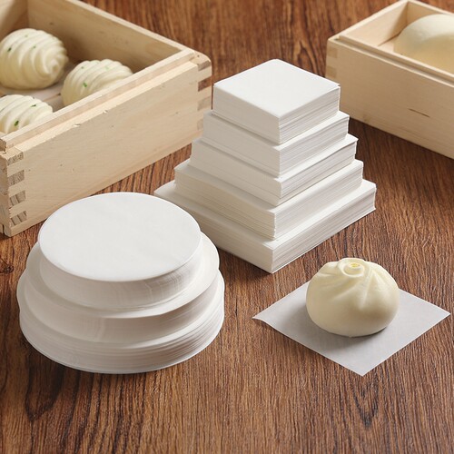 蒸包子纸垫一次性蒸笼纸不粘