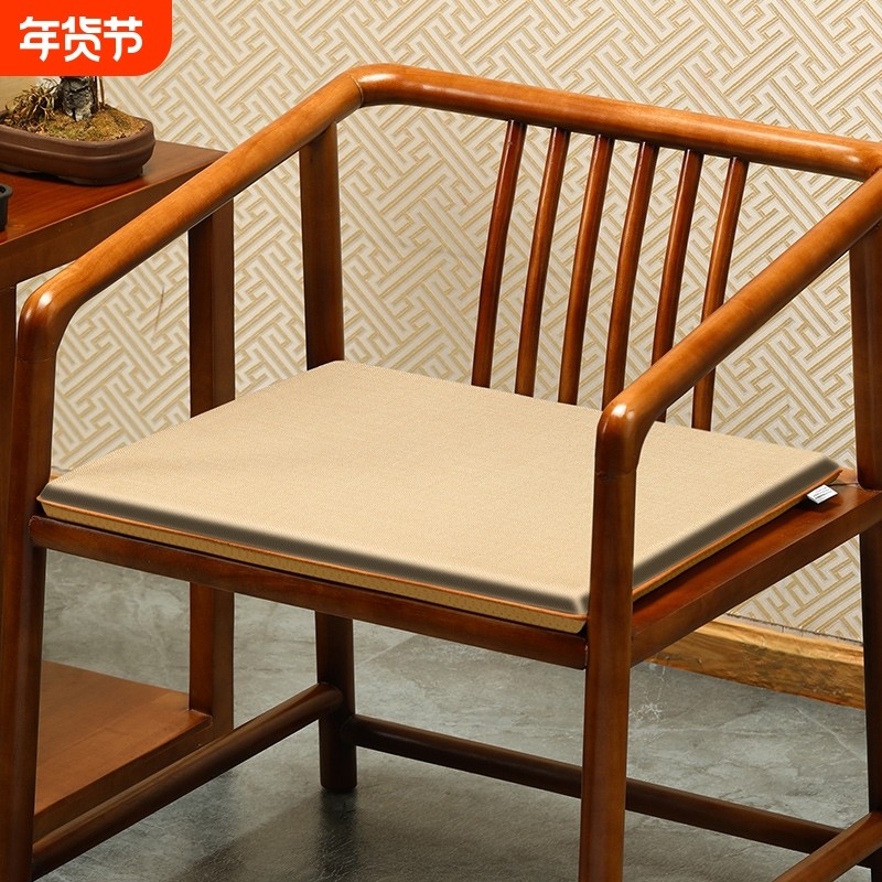 新中式茶椅垫坐垫红木椅子垫防滑实木圈椅太师椅官帽椅座垫餐椅垫,居家布艺,椅垫,淘宝优惠券,粉丝福利购,淘宝优惠卷
