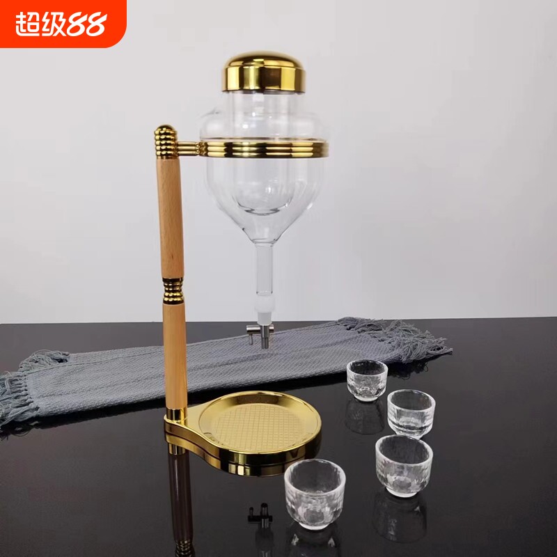 日本同款日式清酒滴酒器冰酒器冷酒壶料理店顶针分酒器醒酒器酒具图片