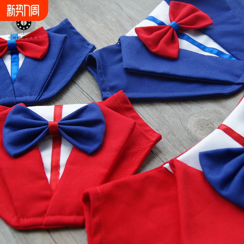 宠物领巾狗狗口水巾小型犬猫咪围巾三角巾口水兜围脖配饰领结