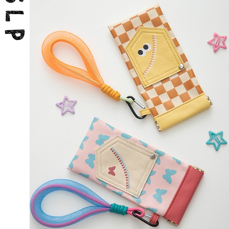 可爱多巴胺眼镜袋女太阳墨眼镜收纳包袋盒便携可挂脖便携式眼镜盒