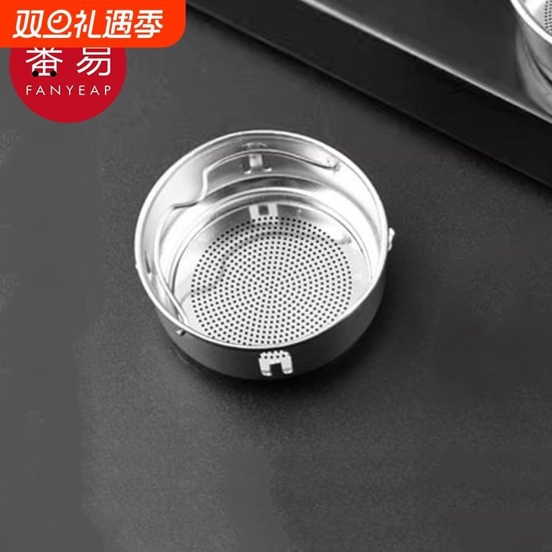 保温杯过滤网AC1sn0-茶漏茶滤不锈钢家用玻璃杯配件外带茶网隔