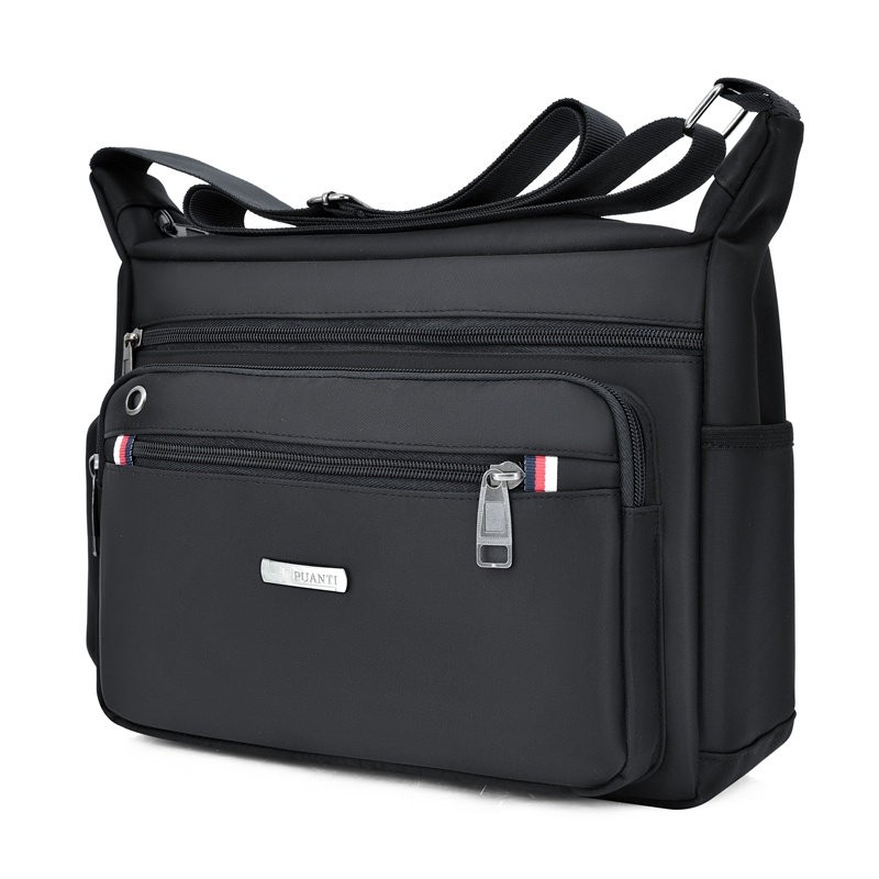 男包大容量牛津布休闲单肩包男士旅行百搭斜挎包男新款通勤包轻便