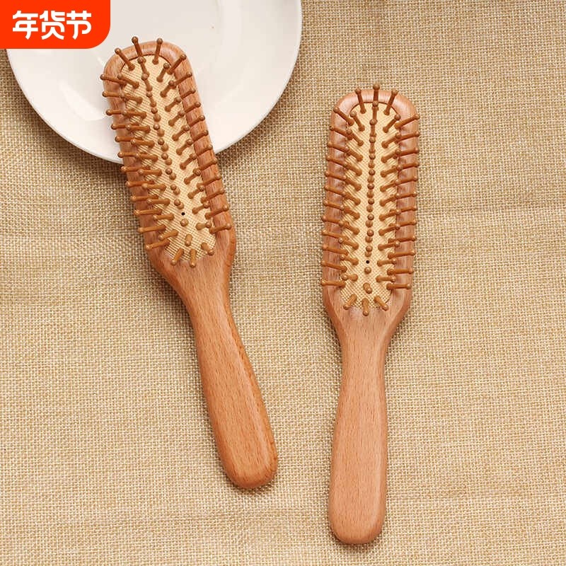 气垫梳子按摩头皮头部经络木制卷发防静电女士专用长发家用大板