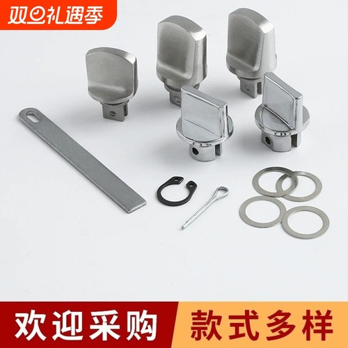新款304不锈钢家用防盗门反锁旋钮通用安全配件易安装