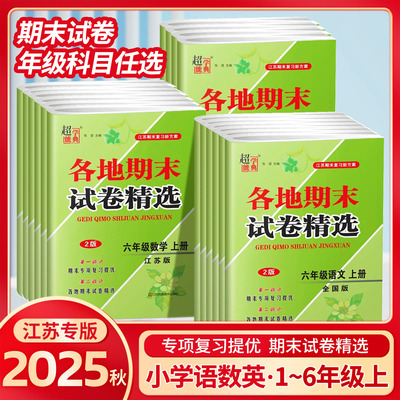 新版江苏各地期末试卷+专项训练