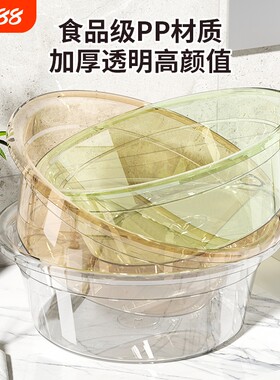 洗脸盆塑料盆家用大号加厚耐用学生洗衣服盆洗屁屁洗脚盆食品级