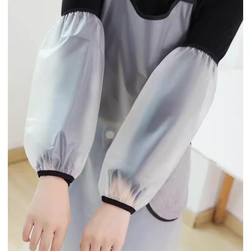 2024男女软皮袖套防水防油耐脏上班干活工作专用新款耐磨护袖袖口