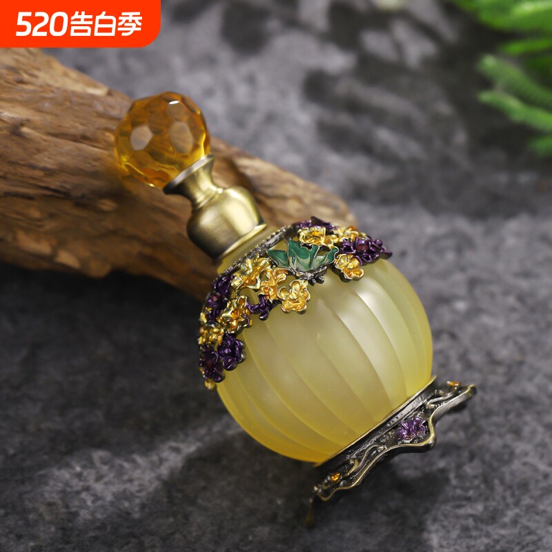 合金化妆品分装瓶 古典轻奢香精精油瓶 跨境中东阿拉伯分装瓶空瓶