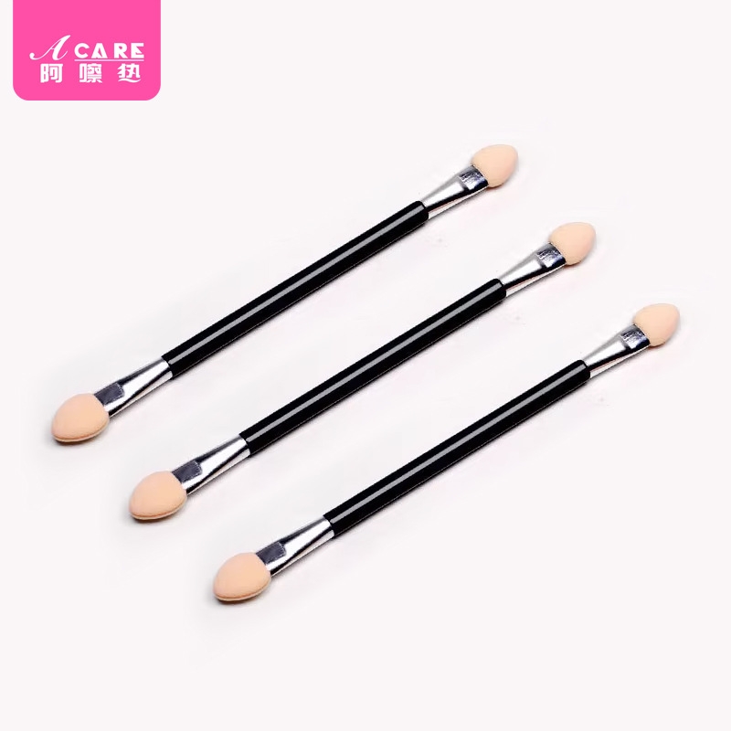 眼影刷BC1SQ0-双头眼影棒海绵棒一次性化妆工具眼部化妆刷多规