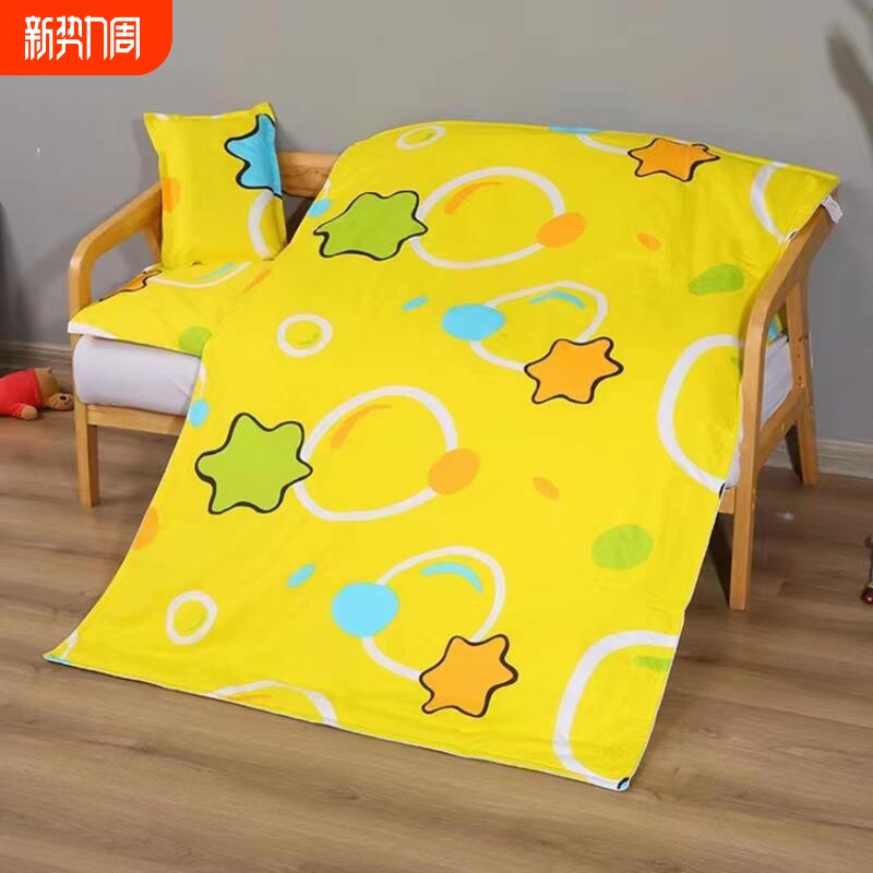 幼儿园被子三件套纯棉宝宝入园床品套件儿童午睡被褥六件套