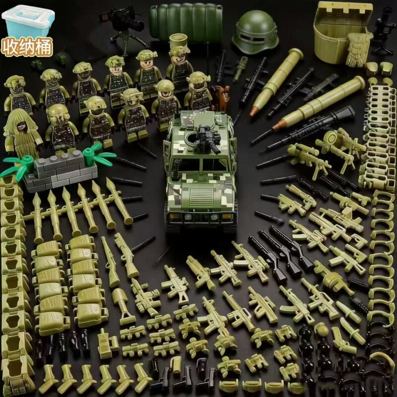 乐高特种兵积木套装|千人加购图片