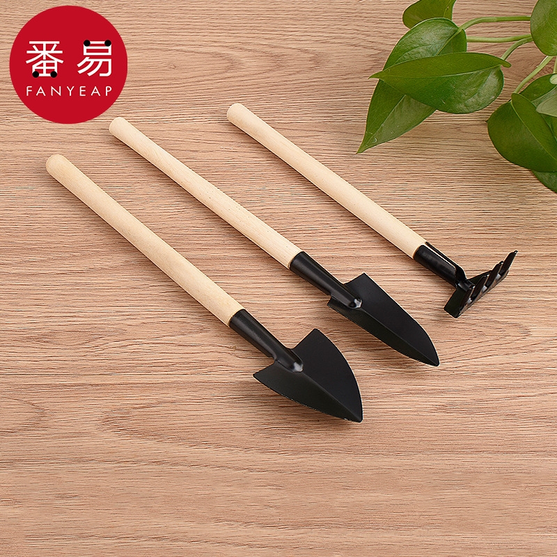 铲子/园艺铲BA1sq0-盆栽铲园艺种花养花迷你耙子铁锹多肉工具挖