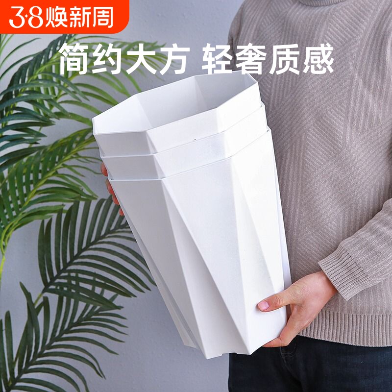 花盆家用大号客厅塑料加厚盆栽龙血树超特大号树脂阳台轻奢种植