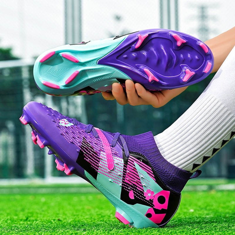 新款运动鞋长钉碎钉2026新款耐磨防滑足球运动鞋情侣款