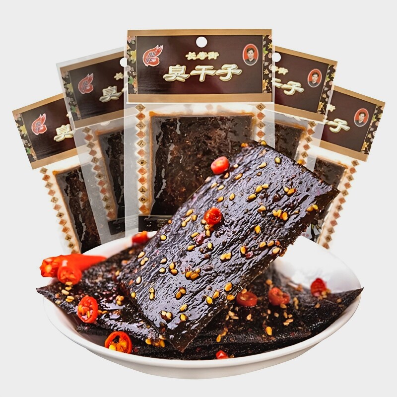 湖南特产飞旺臭干子辣条臭豆腐怀旧面筋黑麻辣片休闲小吃经典零食