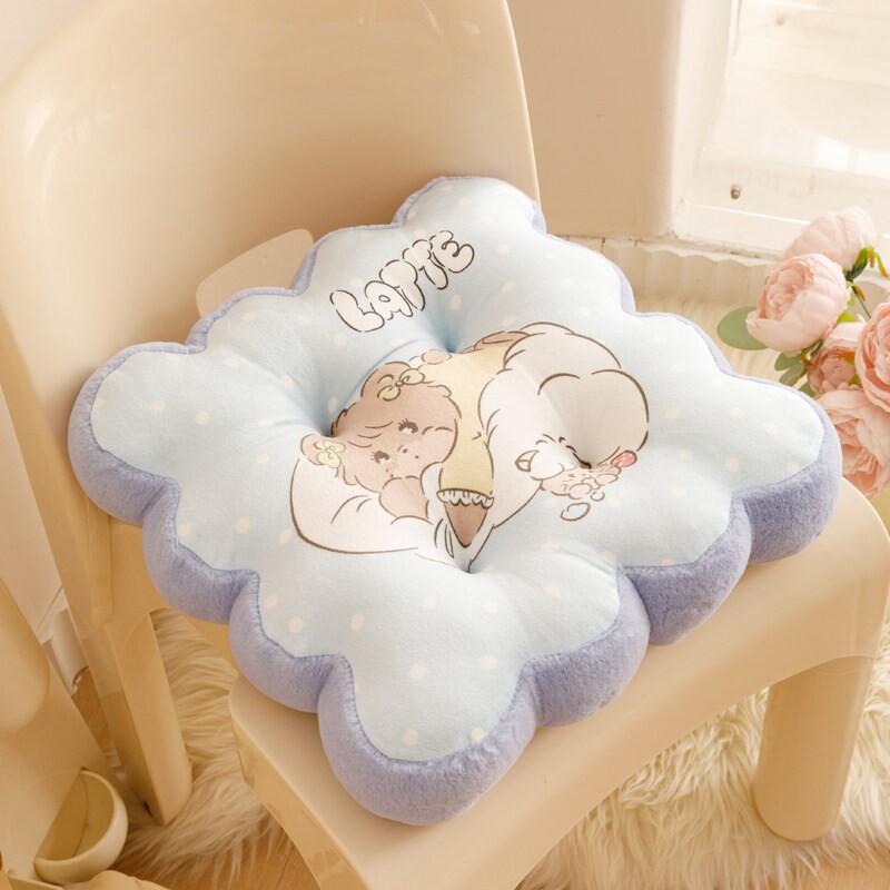 花瓣坐垫屁股办公室椅子垫加厚学生屁座垫多规格