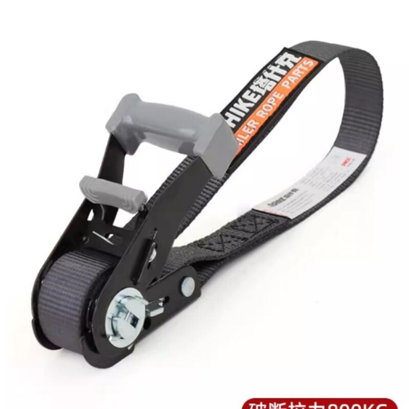 拉紧器货物摩托车绑带行李架棘轮收紧器固定带货车紧绳器加厚